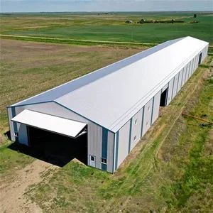 Wide Span H Beam Prefab Fireproof Steel Structure Plant with Sandwich Panel - Dingrui Yongcheng Construction Engineering Co., Ltd - China