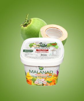 Frozen Tender Coconut Pulp 100% Natural, Zero Preservatives, A Grade, Product of India - Malanad Passion Fruit - India