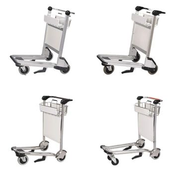 Airport Aluminum Hand Luggage Trolleys & Carts (JT-SA01) Logo Ok MOQ 20PCS Quantity 3 Color Grey OEM&ODM Yes Origin - Suzhou Jinta Metal Working Co., Ltd. - China