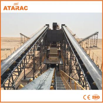 High Efficency Belt Conveyor for Crushing Lines (B500) Angle 17 Origin China Model NO. B500 Drive Electric Speed - ATAIRAC ENGINEERED PRODUCTS INC(CHINA) - China
