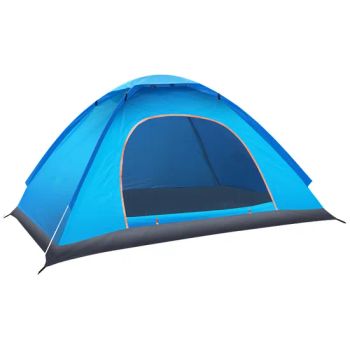 Heavy Rainproof Compact Lightweight Camping Tent Color Blue Origin China Style 1 Door Trademark Uniker Season All Season - TONIKER SPORT LLC - China