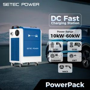SETEC POWER movable 30kw Ev Charger High Quality DC Portable EV Charging station - Shenzhen SETEC Power Co., Ltd. - China