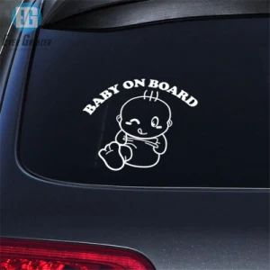 Baby on Board Car Rear Window Shield Sticker Car Auto Stickers Vinyl Decal Personality Waterproof Accessories Baby Car Sticker - Ningbo Yinzhou Guda Imp. & Exp. Co., Ltd. - China