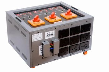 THREE PHASE VOLTAGE STABILIZER FOR DJ/PA SYSTEMS Warranty 2 Year Technology MANUAL Phase Three Phase Copper Purity 100% Mounting Type - Robin Power System - India