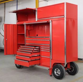 Multifunctional Workshop Cabinet Tool Equipment Storage Unit Wheeled Yes Origin China Trademark Eyon HS Code 8716800000 Extension 100% - Yuyao Yiyang Metal Products Co., Ltd. - China