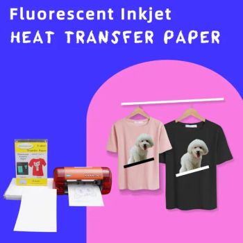 Advanced Fluorescent Heat Transfer Paper for Dark Settings and Special Events - HANGZHOU LUXING ENVIRONMENTAL PROTECTION MATERIAL CO.,LTD. - China