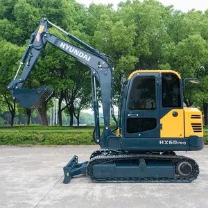 Construction Equipment Used Hyundai 6 Ton Mini Crawler Digger Excavator Hx60PRO - Xinggong (Nantong) Engineering Machinery Co., Ltd. - China