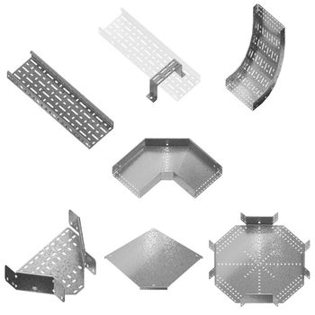 Smooth MS Cable Tray Fitting, Sheet Thickness: 1.2 Mm To 3.0 Mm, Size: 50mm - 1000mm - Cable House - India