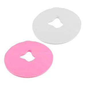 Disposable Face Cradle Covers Non-Woven Steam Seat Cushion Liners Circular Shape Massage Face Covers for Massage - HEFEI TELIJIE SANITARY MATERIAL CO., LTD. - China