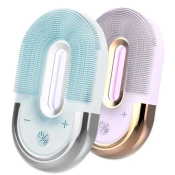 Skin Care Tools Facial Massage Electric Face Cleaning Silicone Brush - Yiwu Billion Import & Export Co., Ltd - China