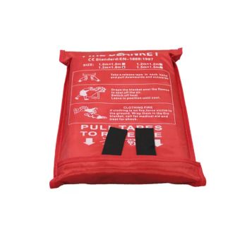 Durable PVC Fireproof Survival Blanket for Emergency Preparedness - Hitex Insulation (ningbo) Co., Ltd. - China