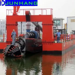 in Stock 24 Inch 6000m3 H Cutter Suction Dredger with Submersible Pump Low Price - Qingzhou Junhang Environmental Protection Technology Co., Ltd. - China