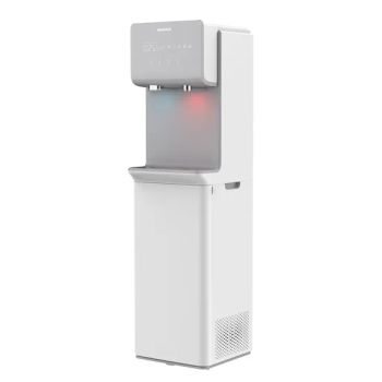2 in 1 Water Cooler Dispenser with Ice Maker Bottom Load 15kg in 24 Hrs for Home Office - Ningbo Hidrotek Co., Ltd. - China