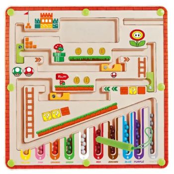 Wholesale Early Educational Magnetic Maze Children Plastic Interaction Funny Math Number Starter Beads Toys for Kids Children - Shantou Chenghai Xingcheng Toy Factory - China
