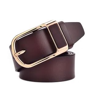 Men's Genuine Leather Good Selling Personality Belt MOQ 50PCS Age Adults Origin China Sample Accept Model NO. JG034 OEM & ODM - Yiwu Jintang Garment Accessories Co., Ltd. - China