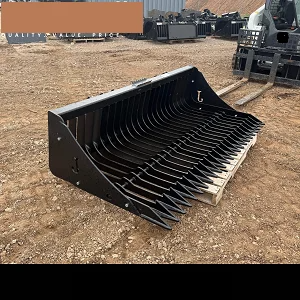 2026 Jenkins Iron & Steel 84″ HD Dirt Bucket w/Teeth Skidsteer Attachment - senesie mfg llc - United States