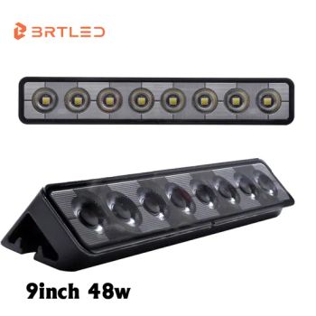 48W Truck Light Systems 9inch Flood Lights for Trucks Tow Car Offroad Work Light LED 12V - Brighter Led Lighting Co., Ltd. - China