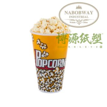 Snack Popcorn Packaging Buckets of 24 32 46 85 130oz Colors 1-6 Logo Custom Style Simple Trademark BY Lid Without Lid Color - WUHAN BROADYOUNG TECH GROUP INC - China