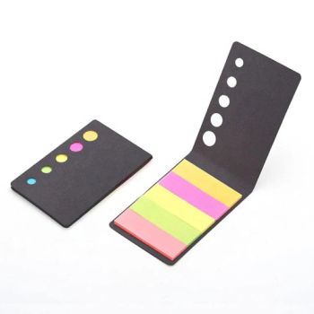 5 Color Mini Sticky Notes, Custom Logo Portable Mini Memo Pad Sticky Notes Give Aways - Newstar Industrial Limited - China