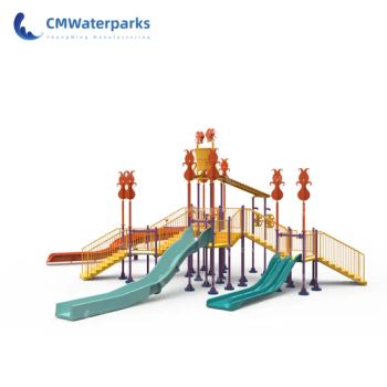 Custom-Designed Aqua Parks High-Performance Fiberglass Water Slides - Sichuan Chongming Amusement Equipment Manufacturing Co., Ltd. - China