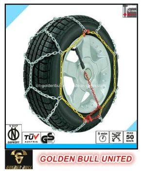 kN 12mm Type-a Passenger Car Snow Chain, Tire Chains, Anti-Skid Chains - Hangzhou Golden Bull Auto Parts Co., Ltd. - China