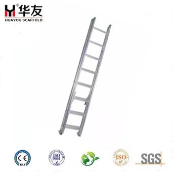Aluminum Single Straight Ladder Aluminium Extension Ladders Climbing Ladder - Tianjin Huayou Scaffolding Co., Ltd. - China