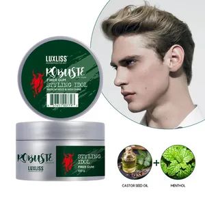 Luxliss Cosmetic Products Hair Wax Gel Hair Styling Gum for Men - Guangzhou Beaver Cosmetic Co., Ltd. - China