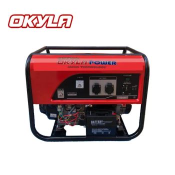 Okyla Wholesale Petrol Engine Electric Gas Power Portable Gasoline Generator for Home - TAIZHOU OKYLA MACHINERY CO., LTD. - China