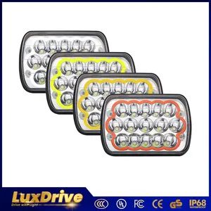 5X7 7inch 45W Halo LED Car Light LED Work Light High Low Beam LED Headlight with 45W Exterior off Road Auto Lighting Work 7pulgadas - Guangzhou Fdn Autolighting Company Limited. - China