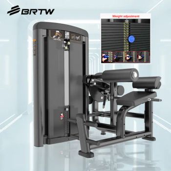 Dual Functions Abdominal Crunch and Back Extension Machine Commercial Gym Equipment Strength Fitness - SHANDONG BRIGHTWAY FITNESS EQUIPMENT CO., LTD. - China
