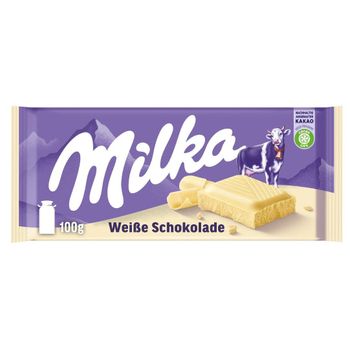 Milka White Chocolate Bar 100g - Creamy & Sweet Delight - Exigentelaxia Unipessoal Lda - Portugal