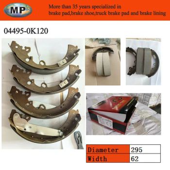 Performance Upgrades Heavy-Duty with Repair Spring OEM 04495-0K120 Truck Brake Shoes - Hengshui Yongxin Brake Materials Co., Ltd - China