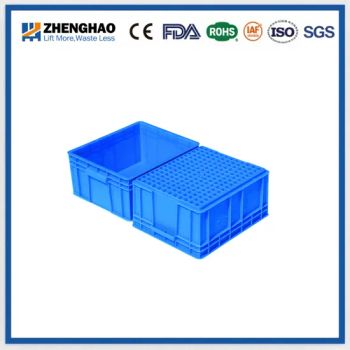 Foldable Space-Saving Plastic Euro Boxes for Return Logistics, Warehouse Optimization, and Efficient Cargo Handling Operations - Zhenghao Plastic (Shandong) Co., Ltd - China