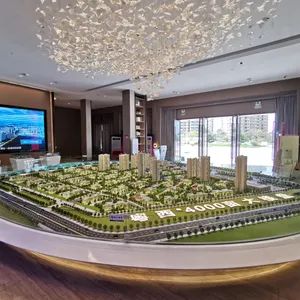 3D High-End Residential Area Ecological Service Greening Planning and Architectural Model Making - Guangzhou Tranka Digital Model Co., Ltd. - China