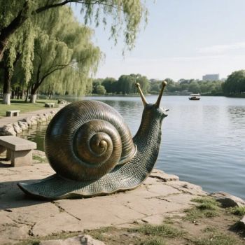 Large Snail Statue Outdoor Big Giant Bronze Garden Statues Snail Sculpture of Snails - Hebei Bringfine Technology Co., Ltd. - China