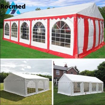 African 10X50m 200-300 People Funeral Refugee Marquee Tent with Polyester Church Windows, 1000 Seater Arch Roof Top White Wedding Banquet Marquee Tent - Zhangjiagang Roc Medical Technology Co., Ltd. - China