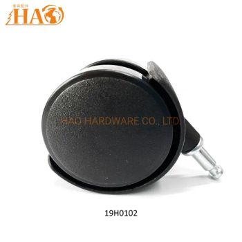Furniture Wheels Diameter 50mm Office Chair Caster with Stem Bolts M8*15mm - HAO HARDWARE CO., LTD. - China