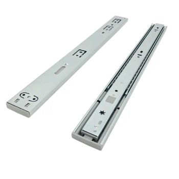 Furniture Slideway Galvanize Hardware Ball Bearing Drawer Slide - LINYI YUCHAO INTERNATIONAL TRADE CO.,LTD. - China