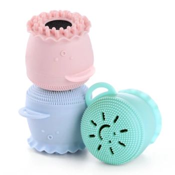 Cute Octopus Shape Soft Silicone Facial Scrub Brush Skin Cleansing Face Brush for Cleaning and Exfoliating - Shenzhen Kean Silicone Product Co., Ltd. - China