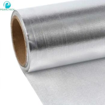 Fireresistant Glass Fibre Alu Foil Facing for Roof Sandwich Panels Insulation - Hangzhou Pearl Materials Technology Co., Ltd. - China