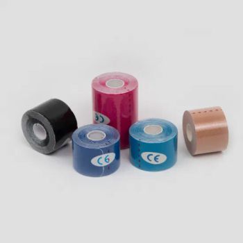 Factory Sports Safety Therapy Muscle Physiotherapy Orthopedics Support Cotton Kinesiology Tape 2"X5y - Anhui Kangfu Industrial Foreign Trade Co.,Ltd - China