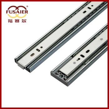 45mm Furniture Hardware Soft-Closing with Bayonets Drawer Slides - FOSHAN FUSAIER METAL PRODUCTS CO., LTD. - China