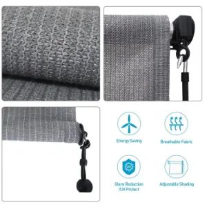 Wand Control Outdoor Roller Blinds Outdoor Blind Outdoor Roller Shutters - Vikson Blinds Enterprise Co., Ltd. - China