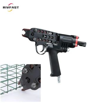 Air C Nail Type Stapler C-Ring Plier Hog Ring C-Type Machine Nailer Pneumatic Nail Gun for Metal Connection - Rivfast Machinery(Shanghai) Co., Ltd - China