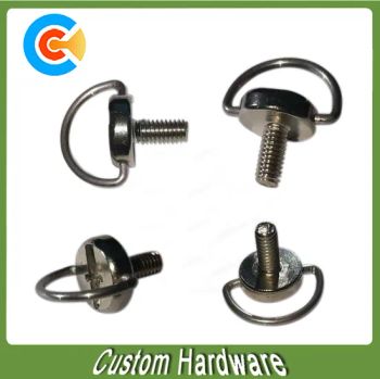 Eye Bolt Eye Screw Customized Screw Solt Head Hook Stainless Steel Screw for Hooking Rope or Other Hardware Accessories - Xiamen Changchun Import & Export Co., Ltd. - China