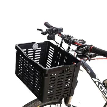 Bicycle Folding Plastics Basket Front Pocket Bag Luggage Cycling Baskets Mountain Bike Front and Rear Hanging Baskets - Dongguan Tangxia Huadi Outdoor Cycling Equipment Factory - China