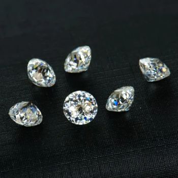 Wholesale Empire Cut Round Shape Moissanite Jewelry Making White Gemstone Collection - Guangxi Wuzhou Xingyuegems Co., Ltd - China