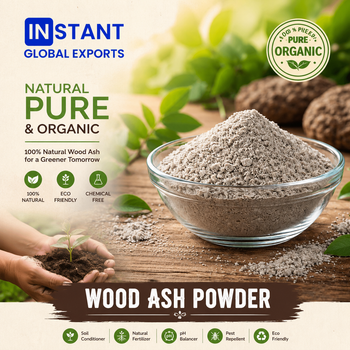 Wood Ash Powder Origin India Features Organic Product Type Organic Fertilizer - Instant Global Exports - India