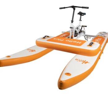 OEM Inflatable Water Bike with Pedal Drive and Dual Pontoons – Portable Floating Bicycle for Lake and Water Sports Paddleboard Fac - Best Rise Technology Co., Ltd. - China