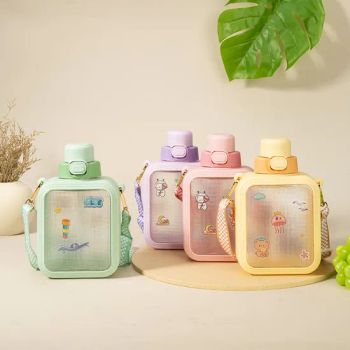 Plastic Sports Large Capacity Water Bottle with Strap for Kid Student - Shanghai Jspeed Industry Co.Ltd - China